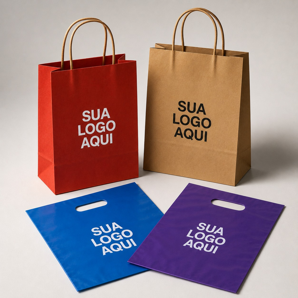 Sacolas personalizadas